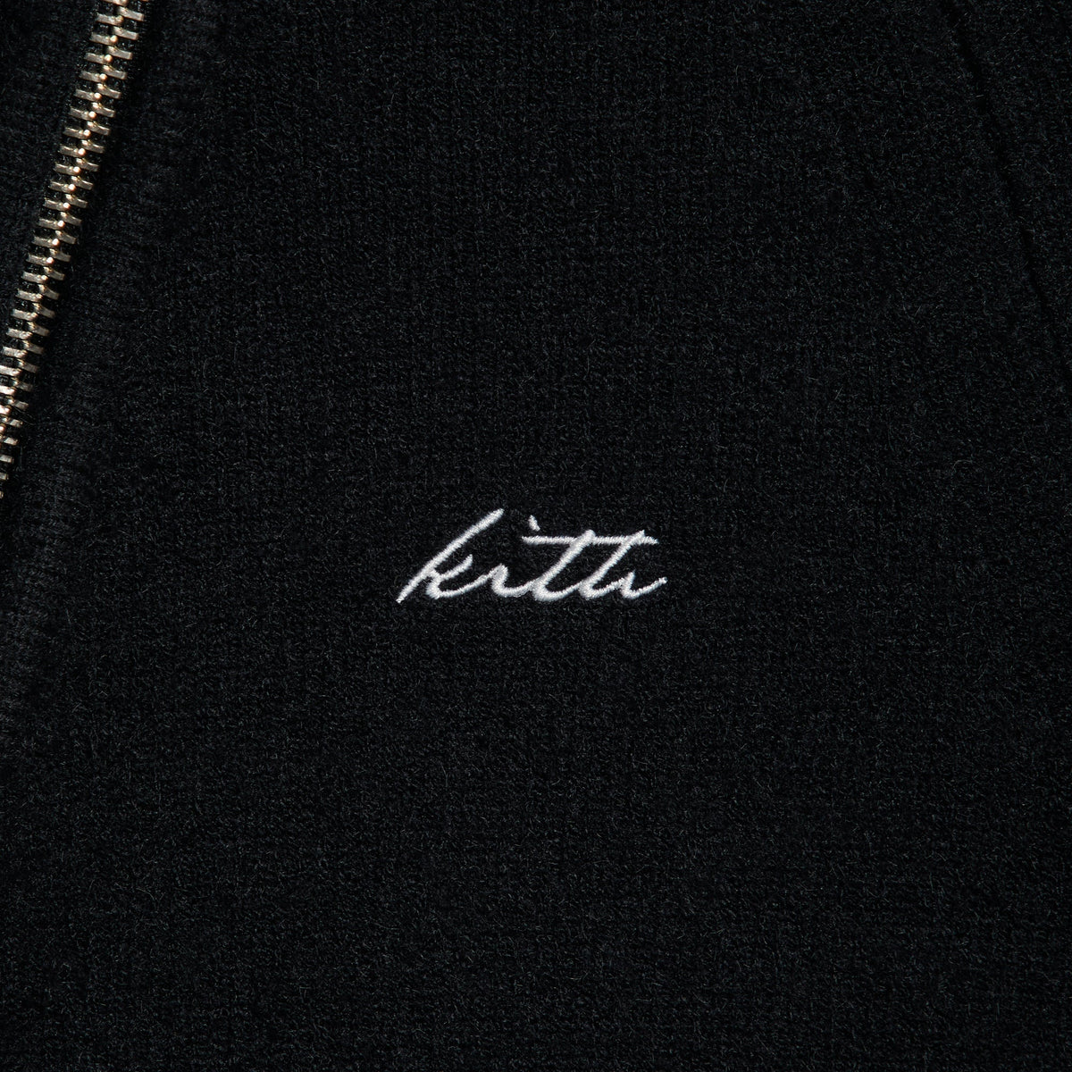 Kith Women Ina II Asymmetrical Sweater Zip - Black - PH
