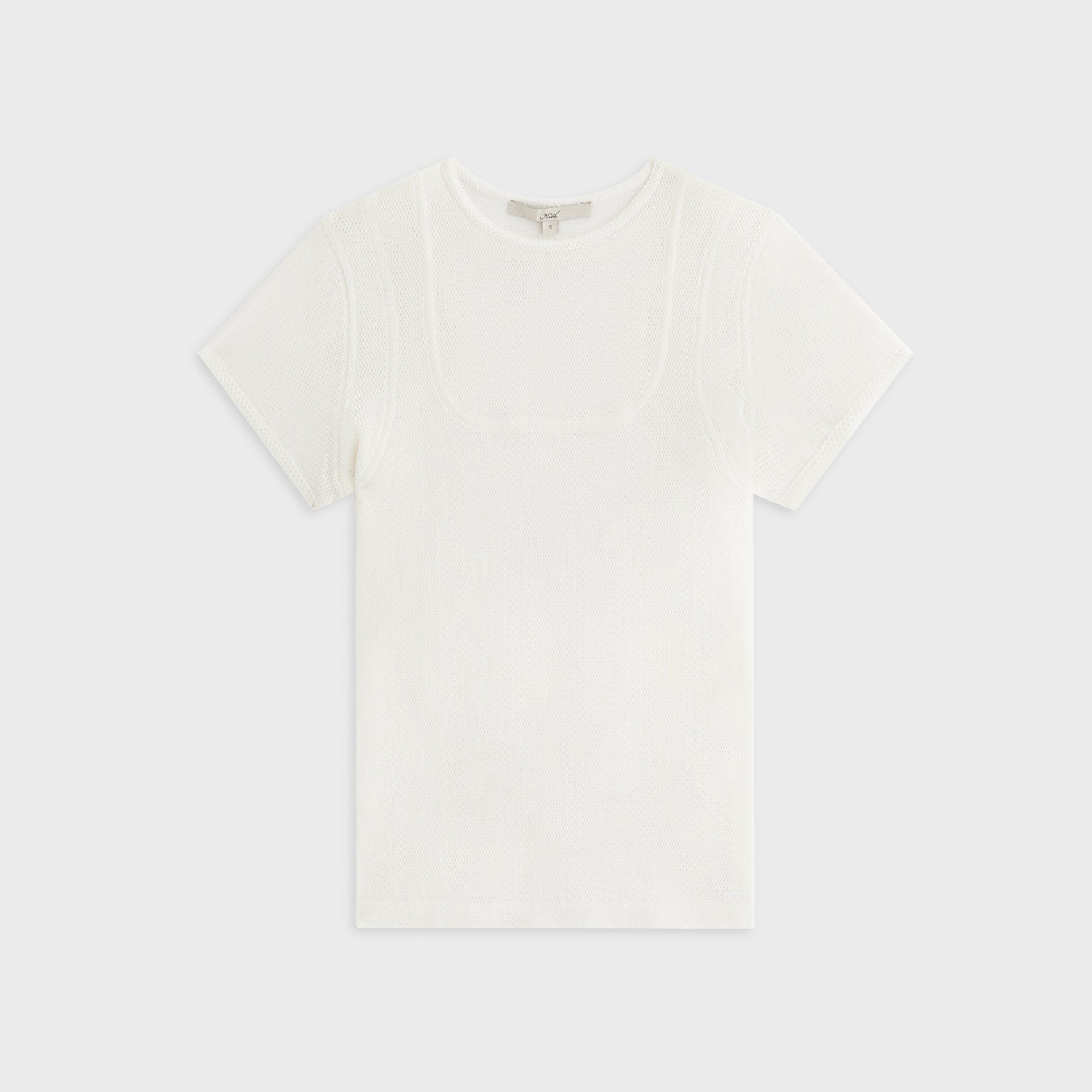 Lisa for Kith Women Pallis Warm Up Baby Tee - White