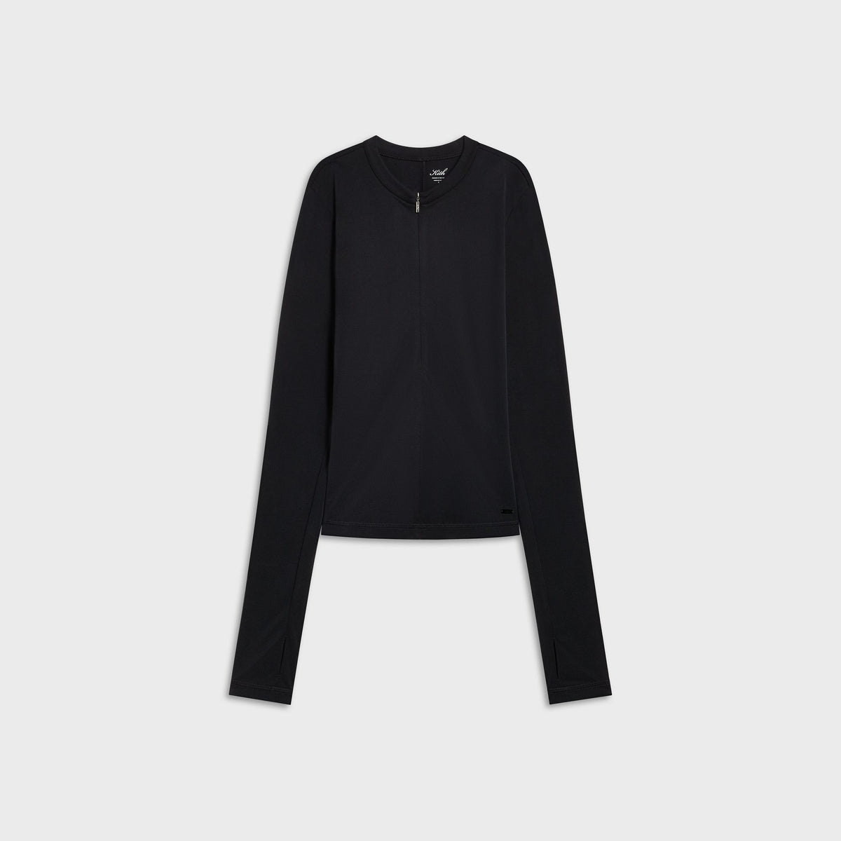 Kith Women Nori Quarter Zip Long Sleeve - Black