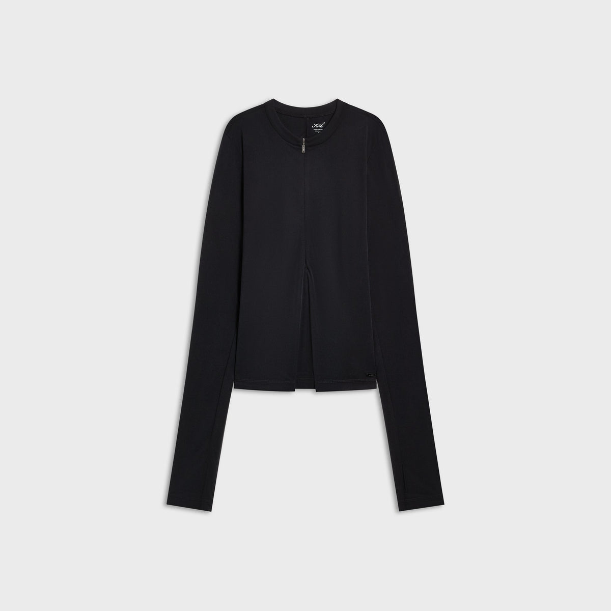 Kith Women Nori Quarter Zip Long Sleeve - Black