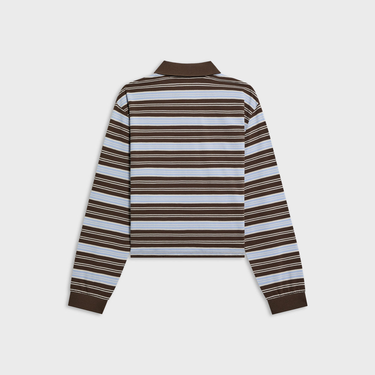 Kith Women Sadie Striped Polo Long Sleeve - Legacy