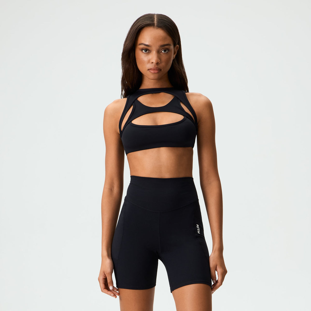 Kith Women Enhance Laenor Layered Bra - Black