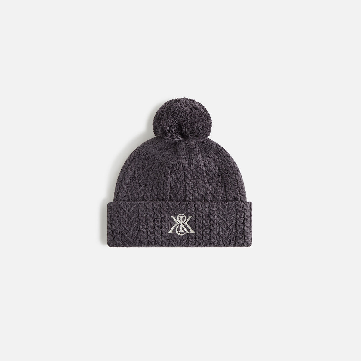 Kith Women Pom Pom Beanie - Somber