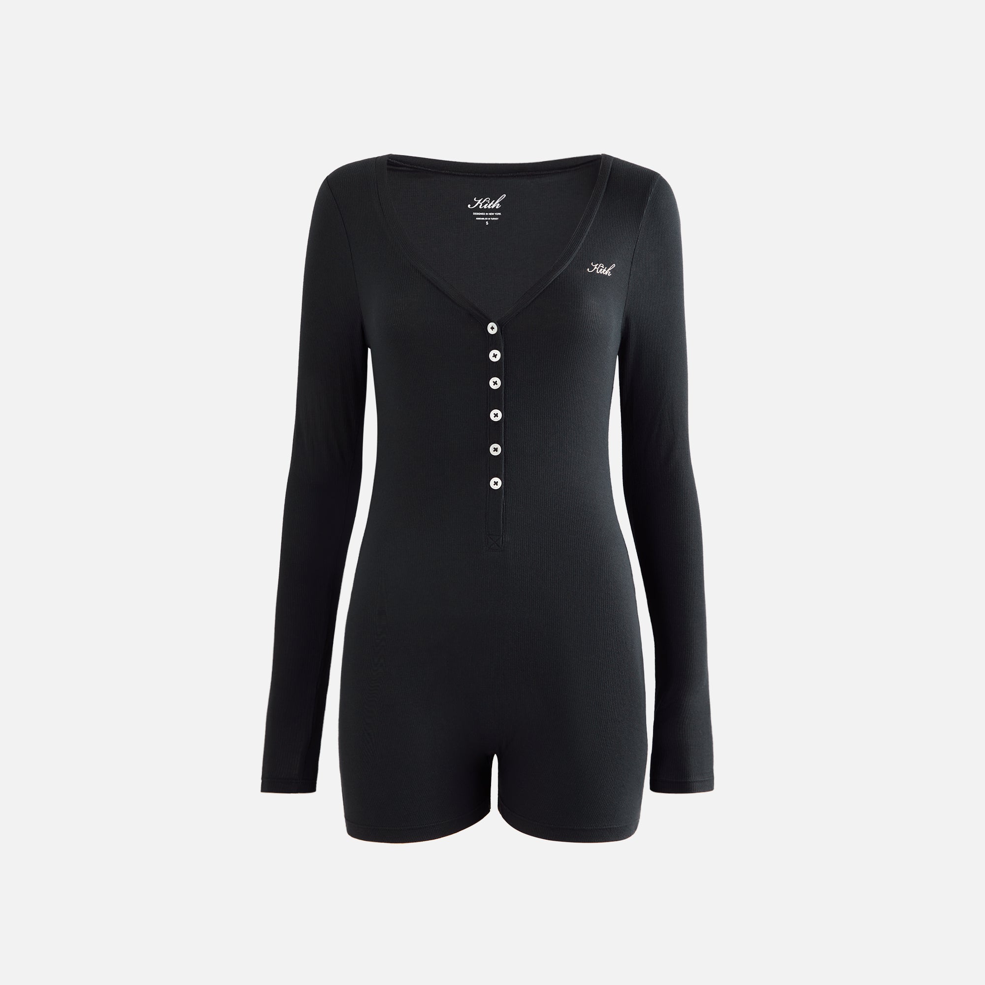 Kithmas Women Dara Modal Rib Romper - Black