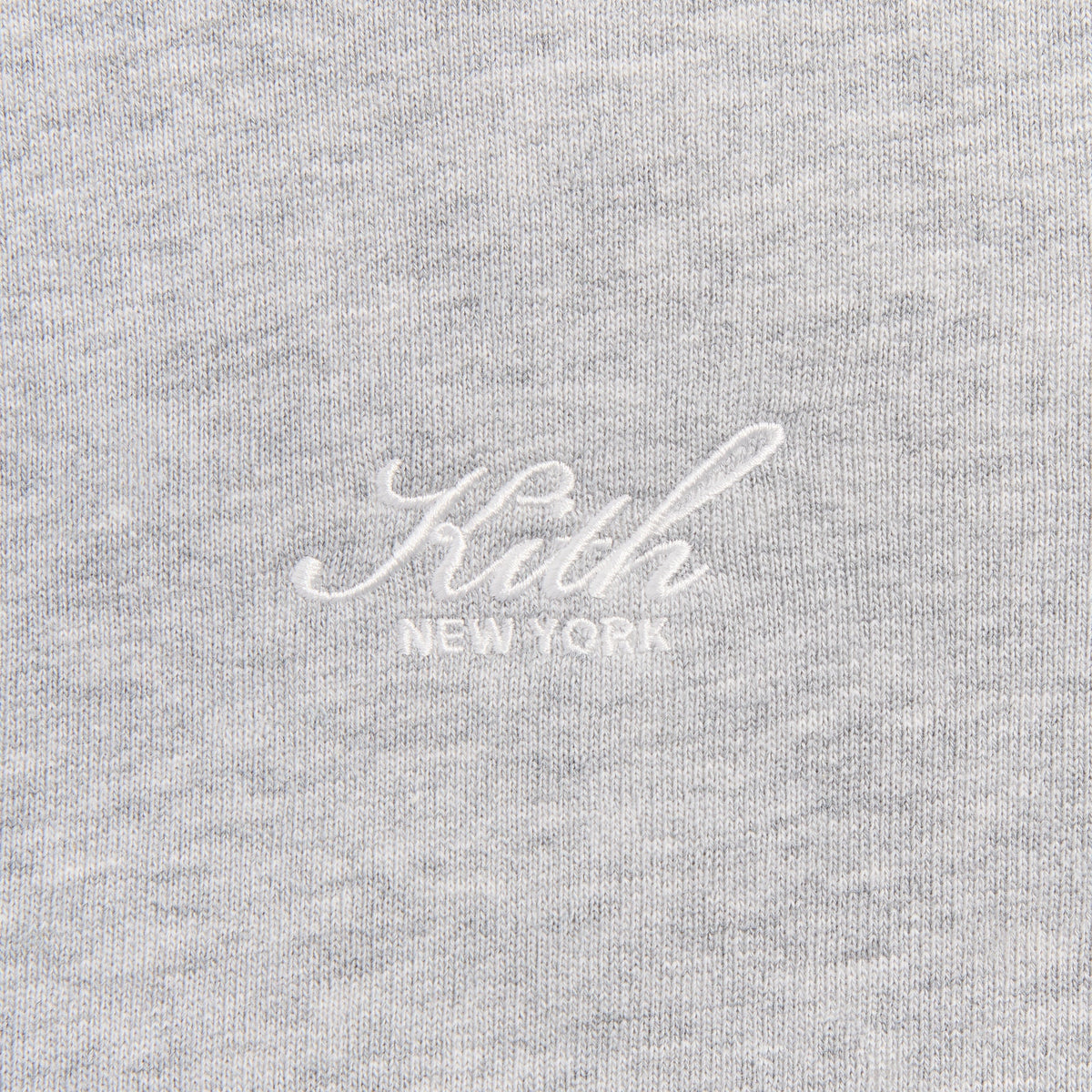 Kith Women Davin Cropped Track Zip Jacket - Cool Heather Grey