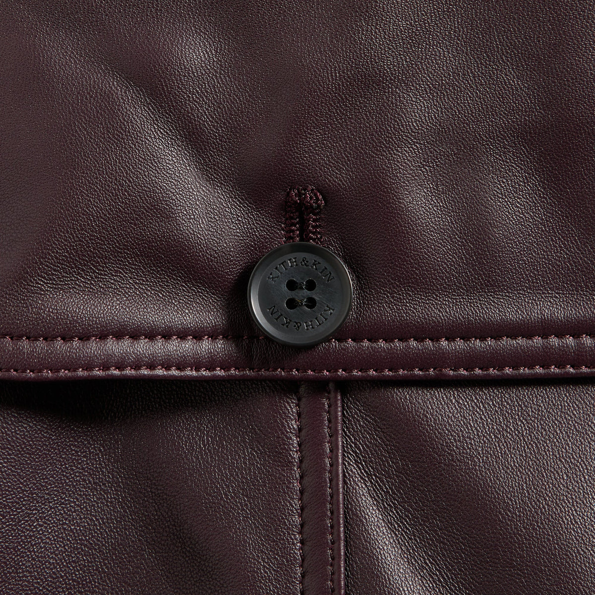 Kith Women Jun Leather Trench Jacket - Essence