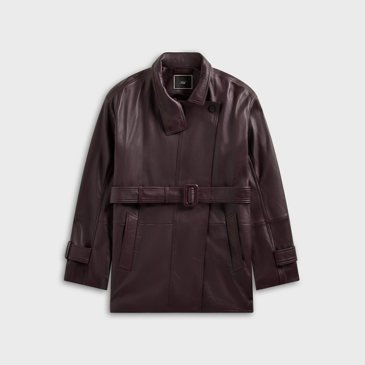 Kith Women Jun Leather Trench Jacket - Essence