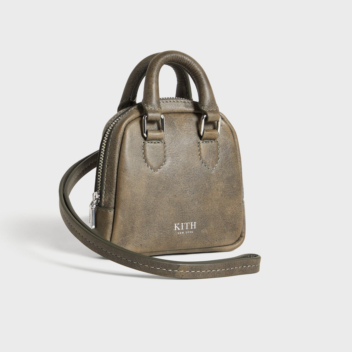 Kith Women Toast Distressed Leather Wallet Crossbody - Burnt - PH