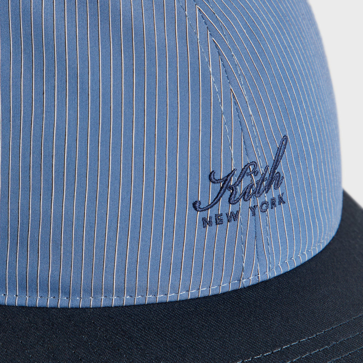 Kith Women Stripe Kith Script Classic Cap - Placid
