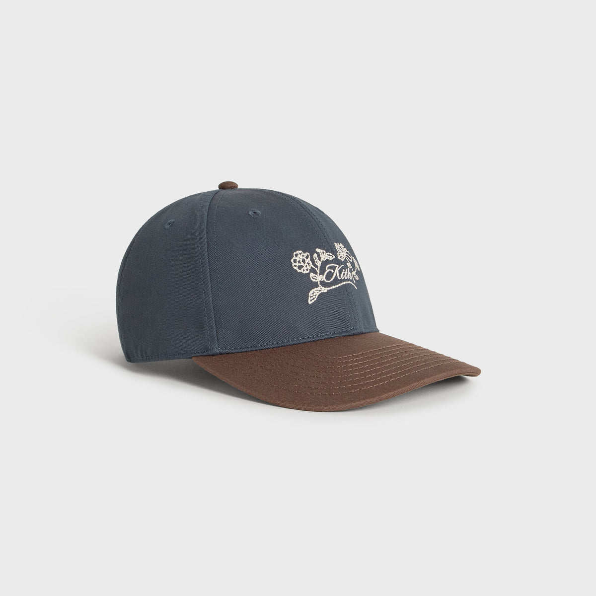 Kith Women Two Tone Cotton Twill Kith Floral Classic Cap - Nocturnal - PH