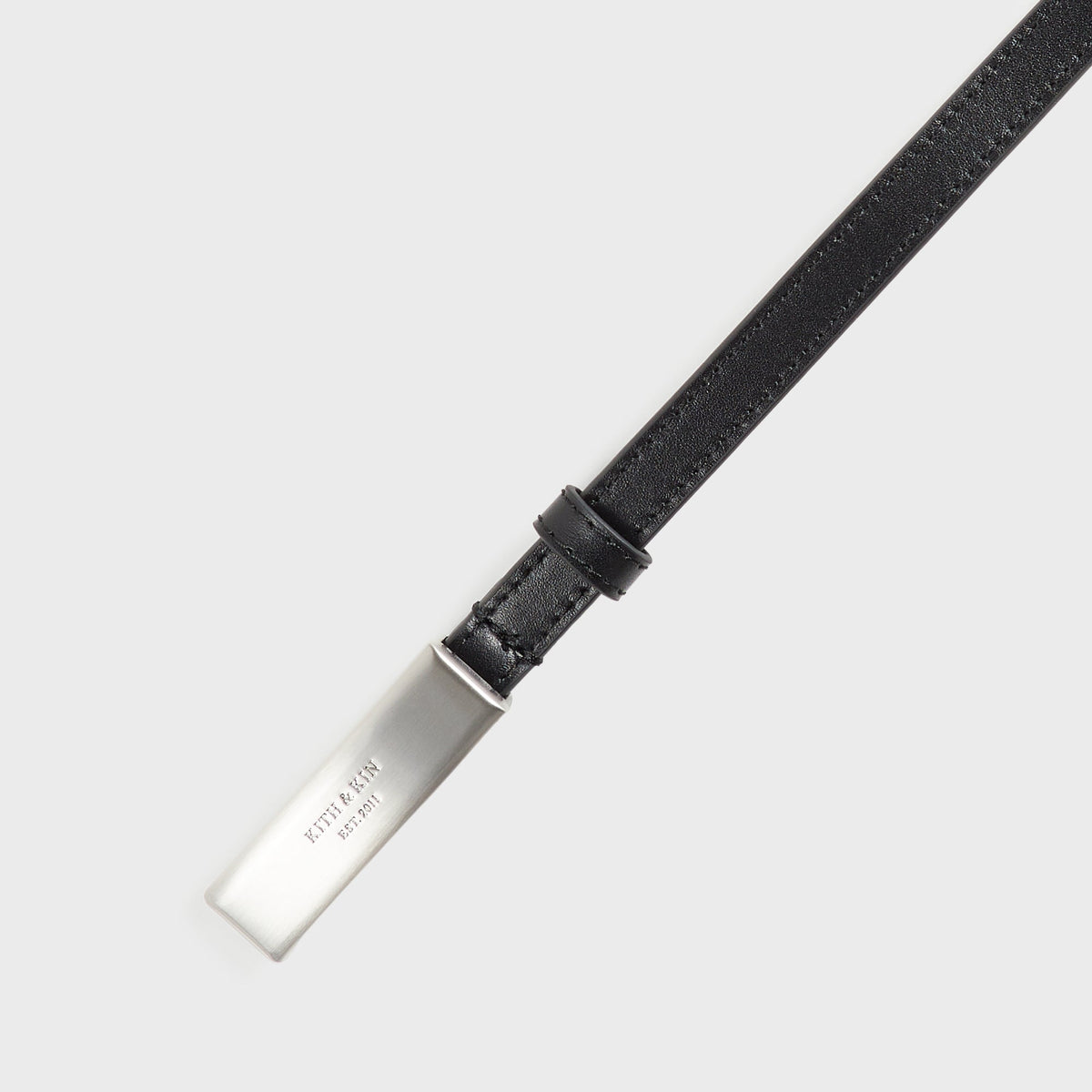 Kith Women Kith & Kin Plaque Belt - Black