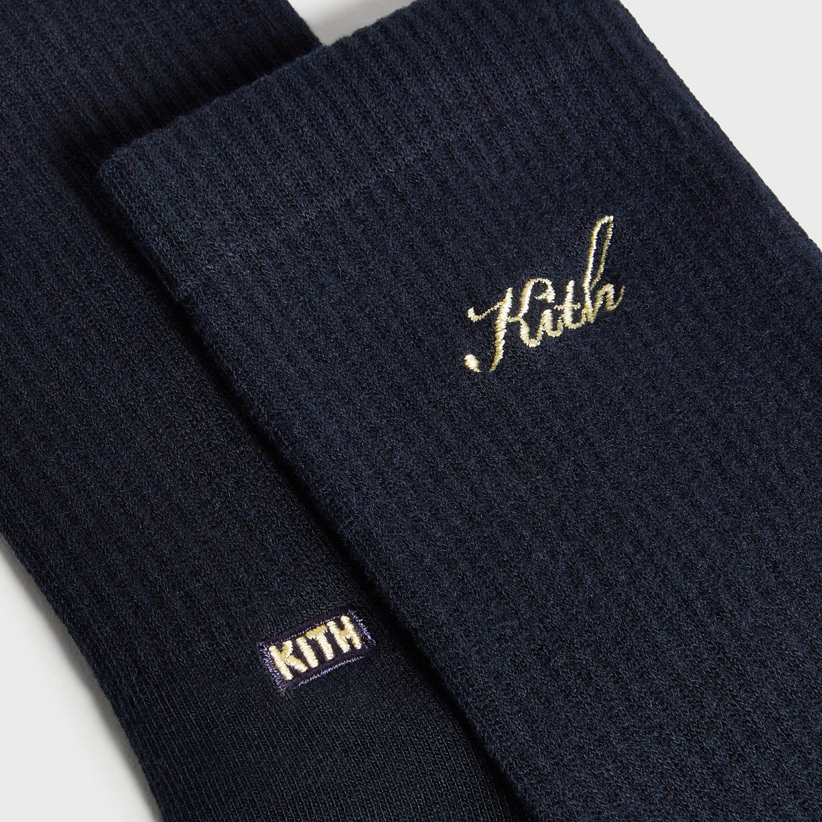 Kith Women Cotton Lightweight 3-Pack Crew Socks - Multi