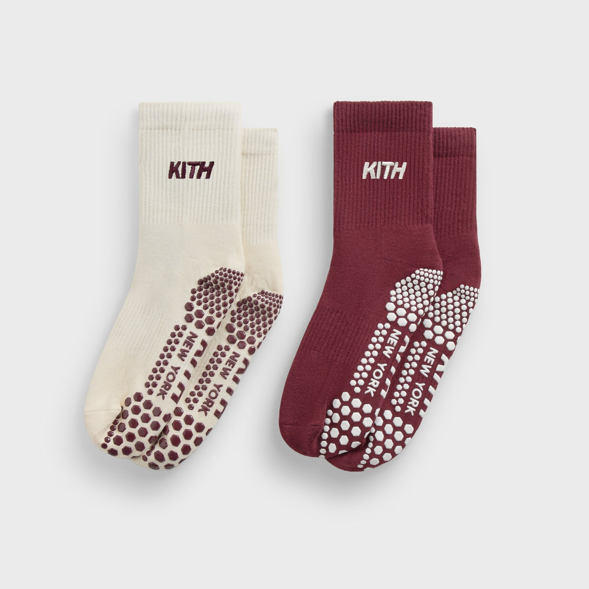 Kith Women 2-Pack Classic Crew Pilates Socks - Multi - PH