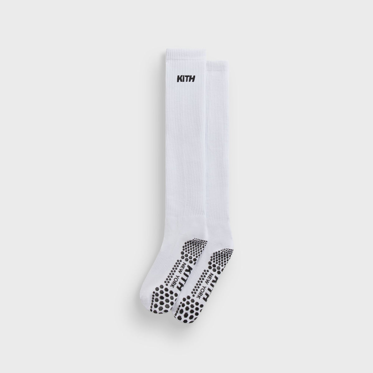Kith Women Classic Knee High Pilates Socks - White - PH