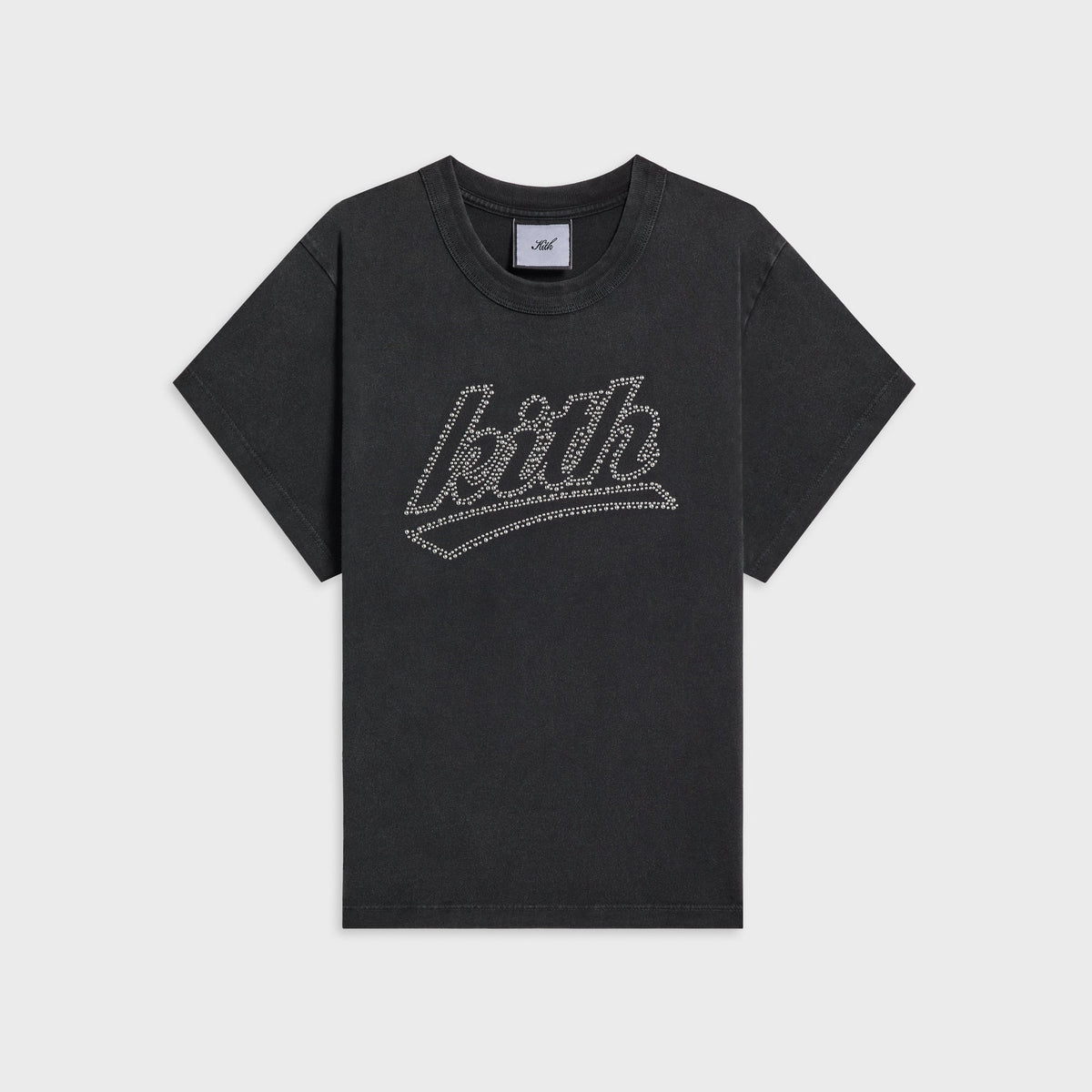 Kith Women Mulberry Vintage Studded Tee - Black - PH