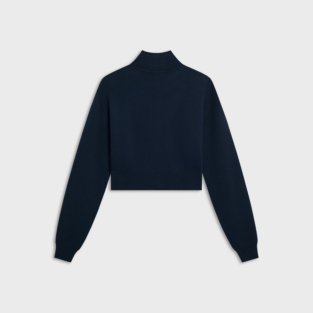 Kith Women Cropped Wyler Full Zip Pegasus Sweater - Placid