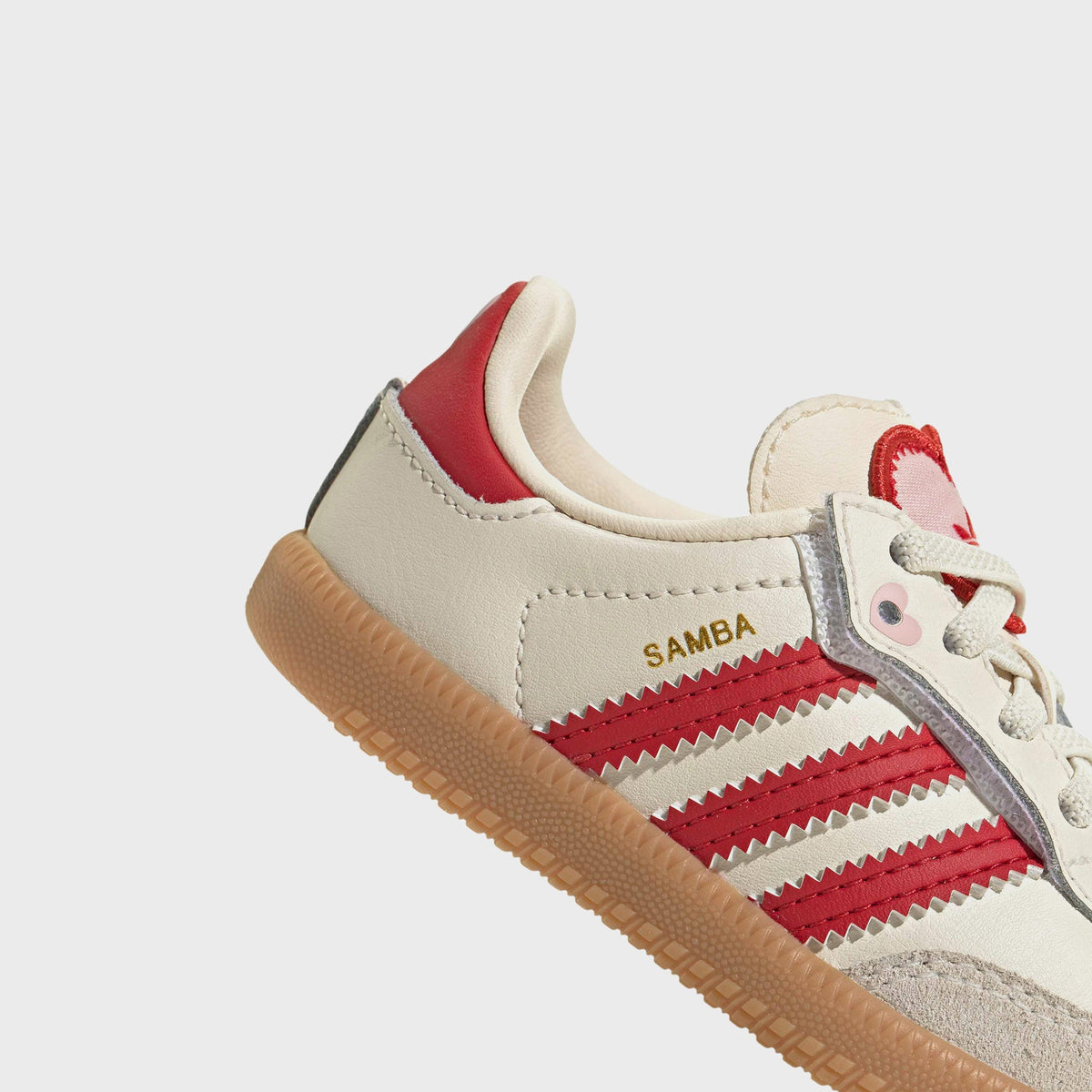 adidas TD Samba OG - Cream White / Better Scarlet / Gum 3