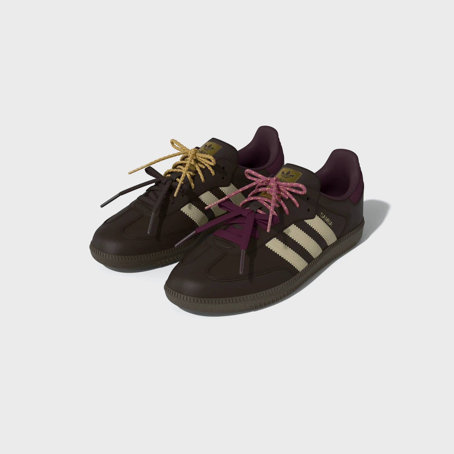adidas WMNS Samba OG - Brown / Warm Vanilla / Maroon