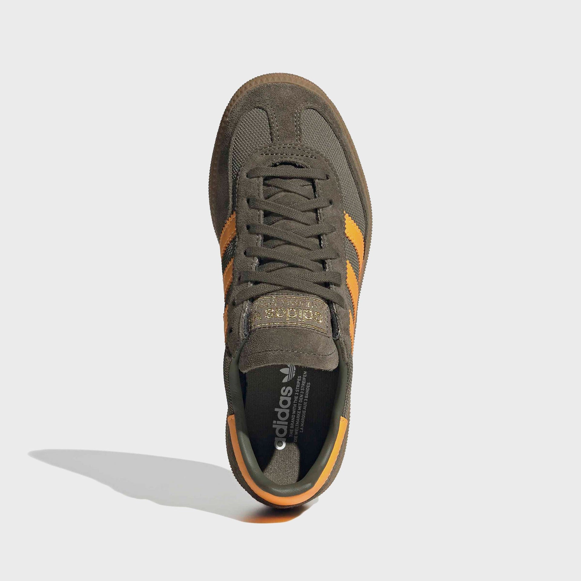 adidas GS Handball Spezial - Olive Strata / Pure Tangerine / Gum4