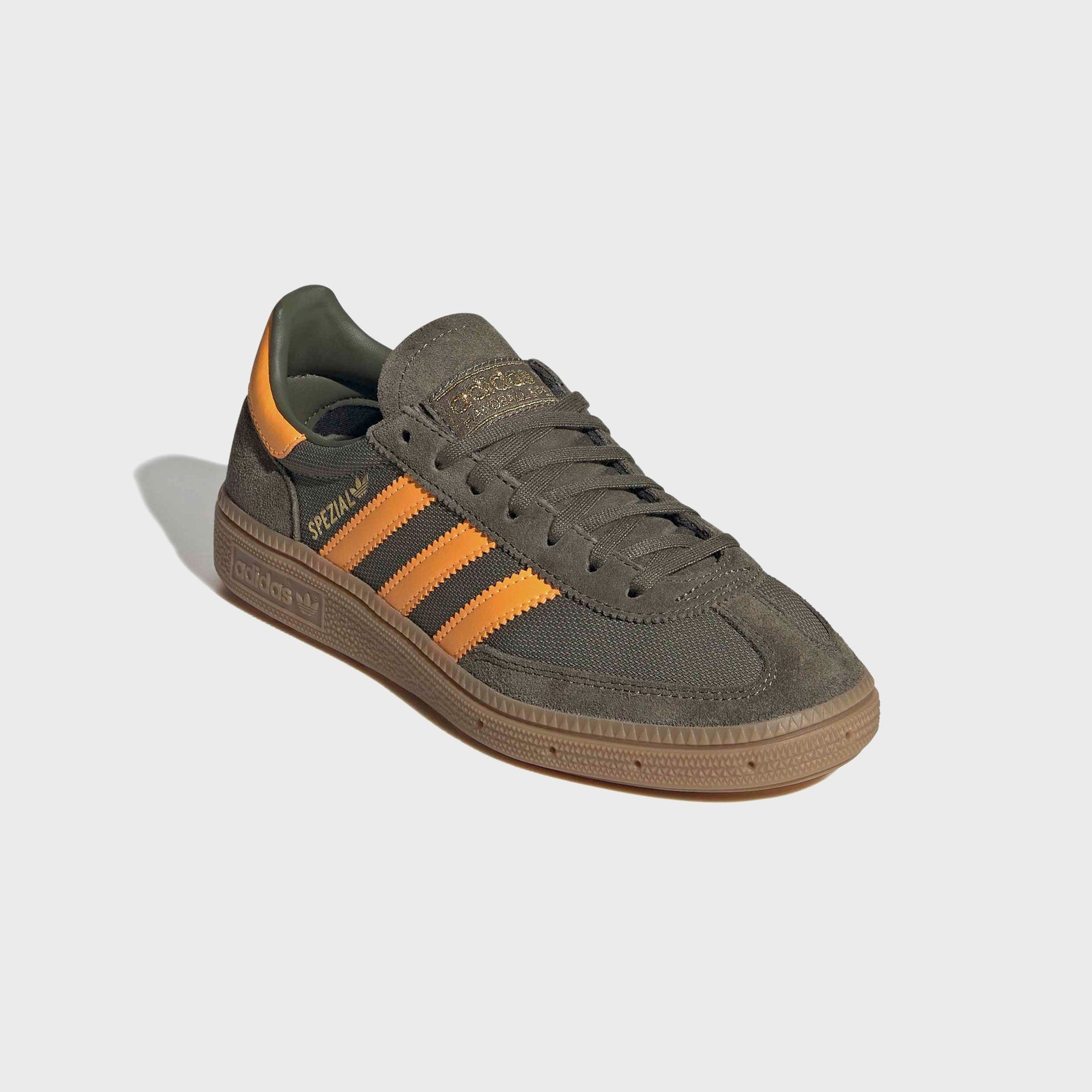adidas GS Handball Spezial - Olive Strata / Pure Tangerine / Gum4