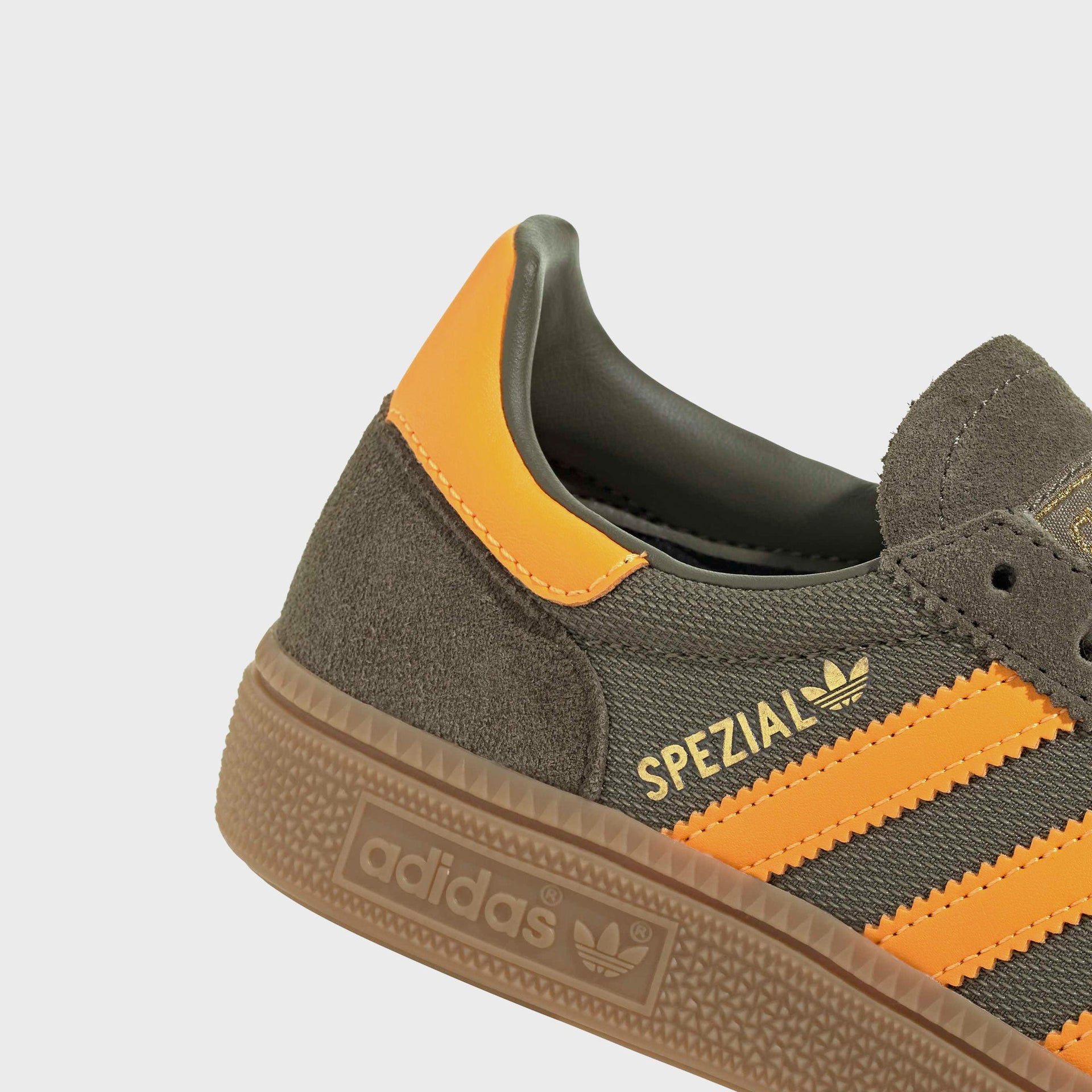 adidas GS Handball Spezial - Olive Strata / Pure Tangerine / Gum4