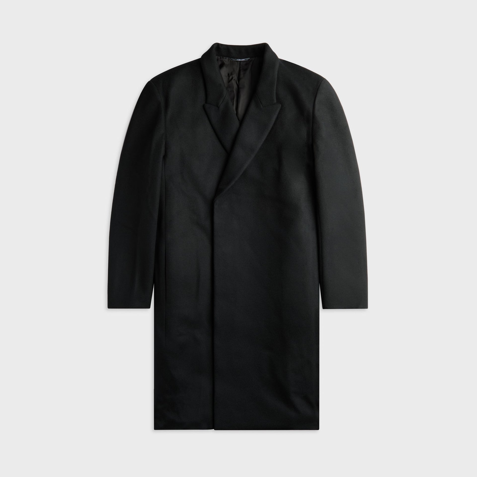Kiko Kostadinov Epelde Overcoat - Deep Black
