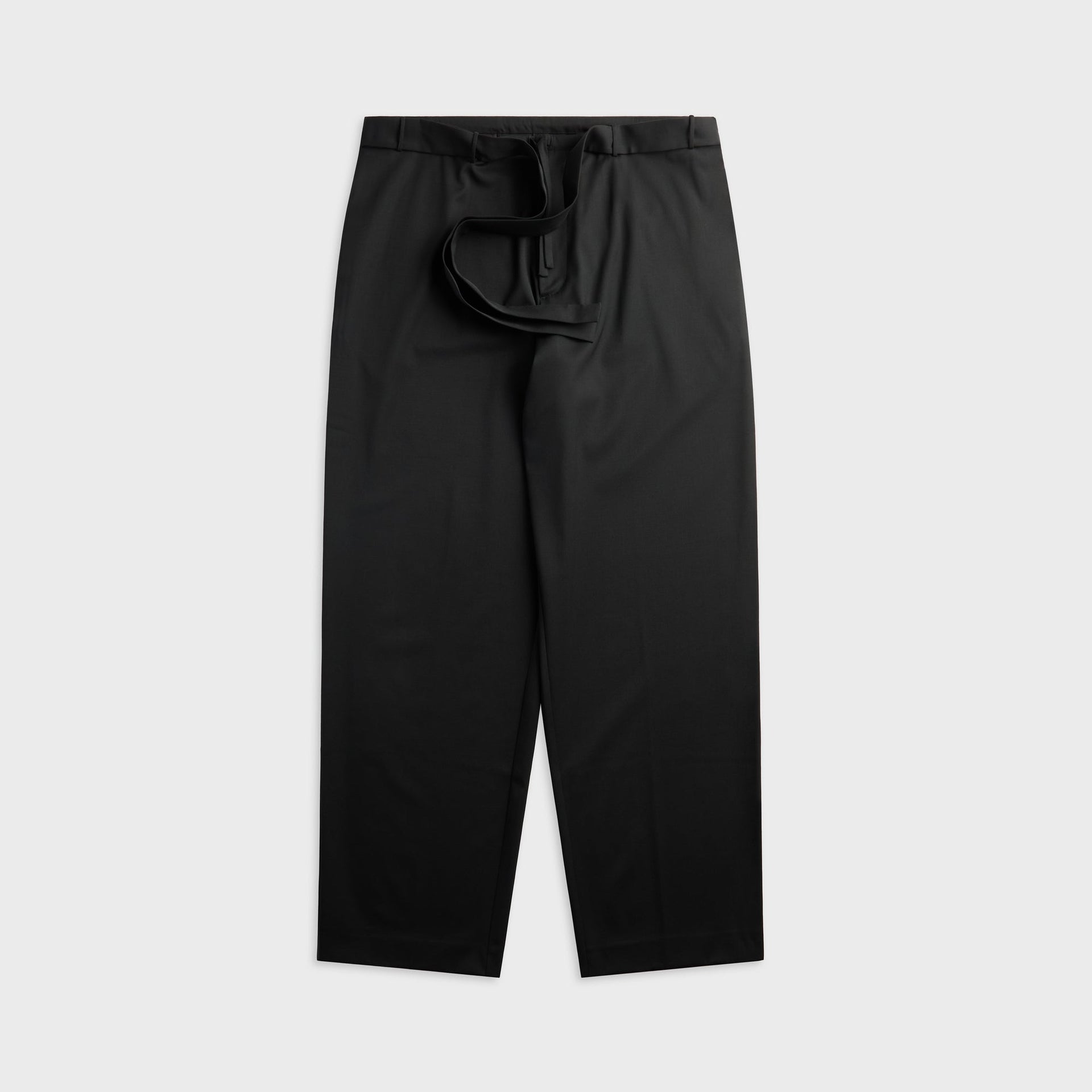 Kiko Kostadinov Laan Gathered Trousers - Crow Black