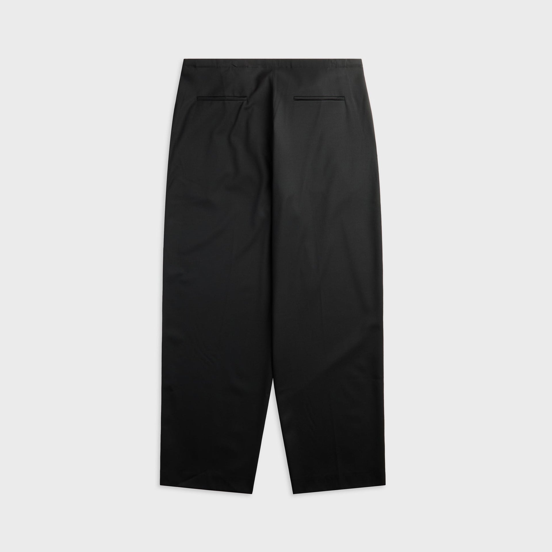 Kiko Kostadinov Laan Gathered Trousers - Crow Black