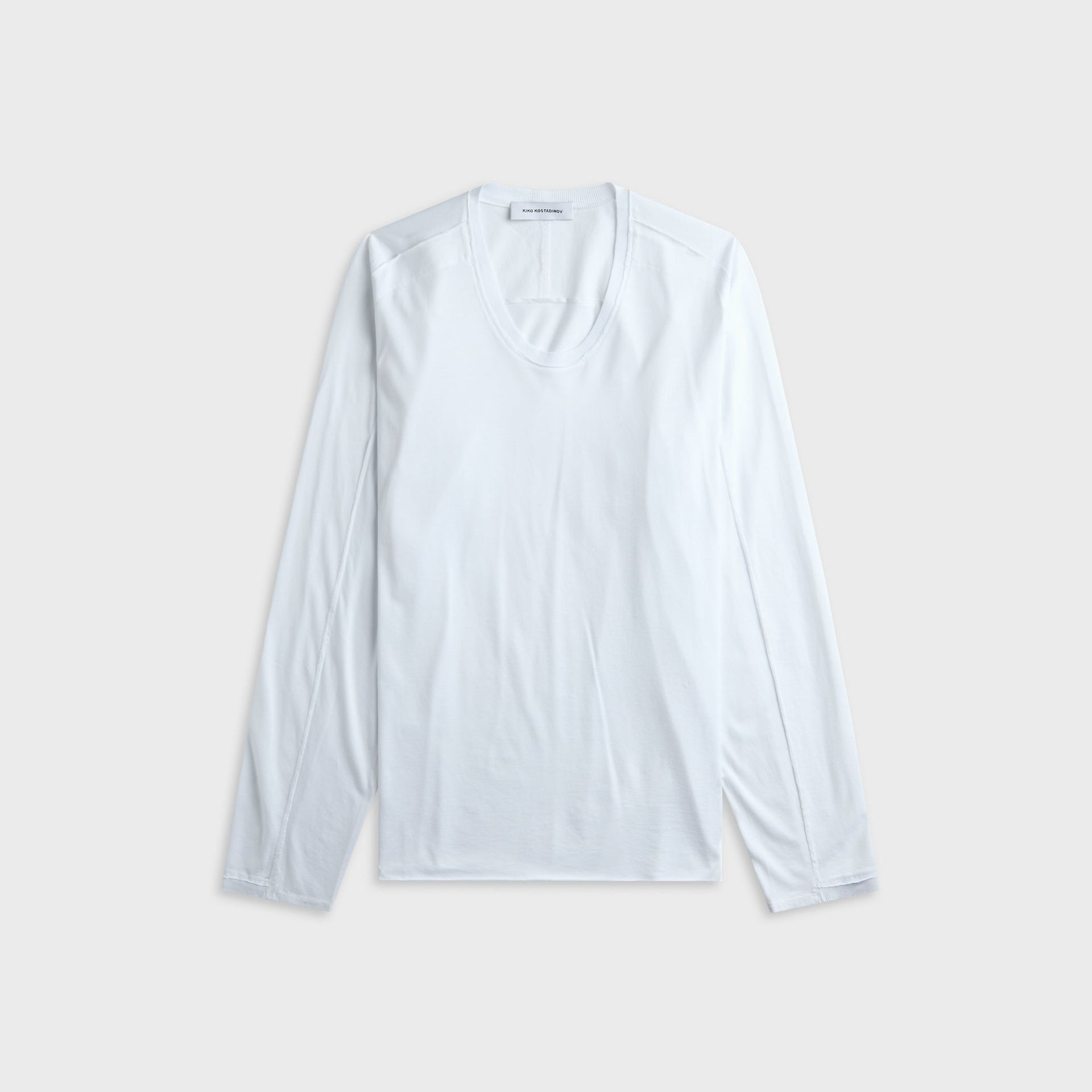 Kiko Kostadinov Astro Long Sleeve Top - White