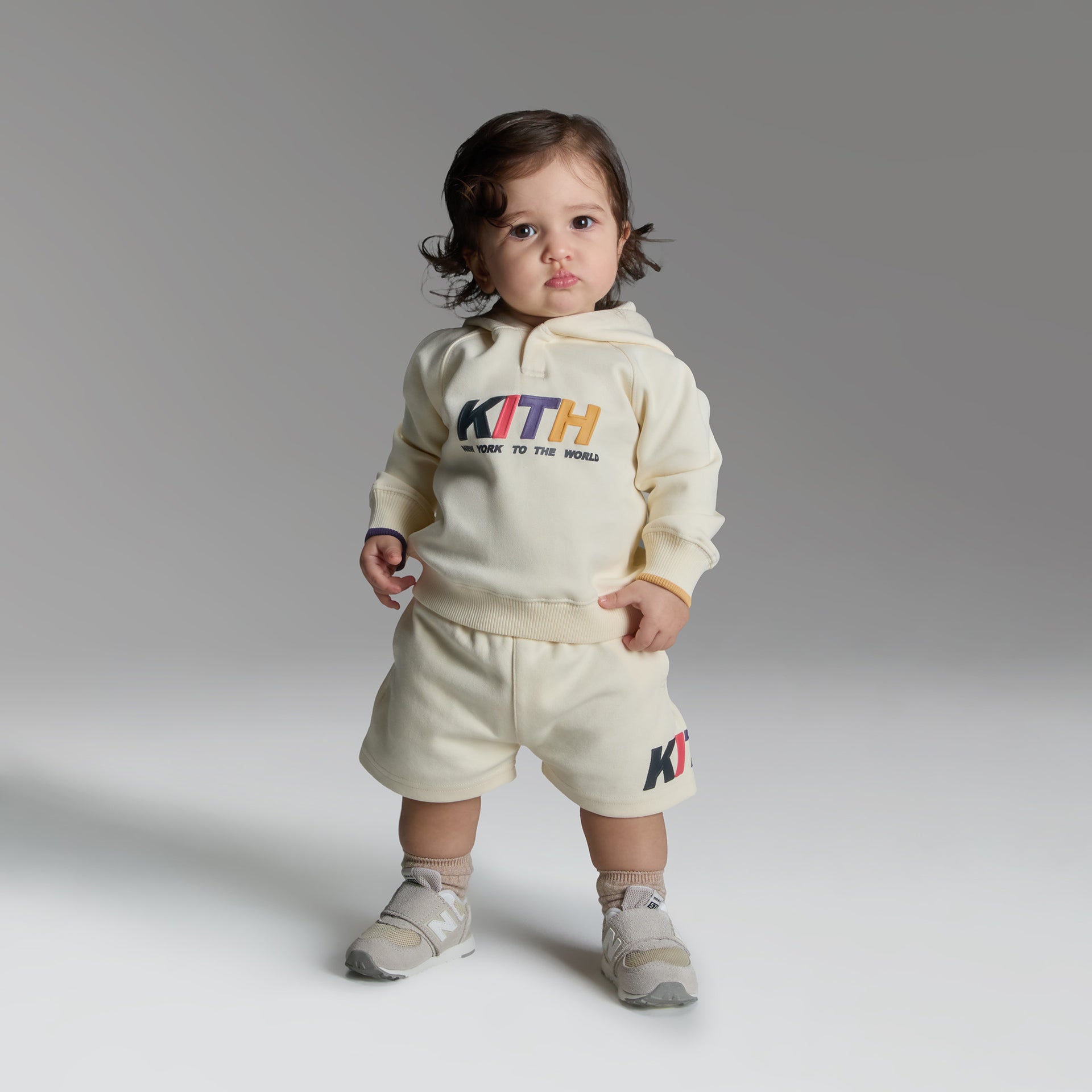 Kith Baby New York Liam Short - Sandrift