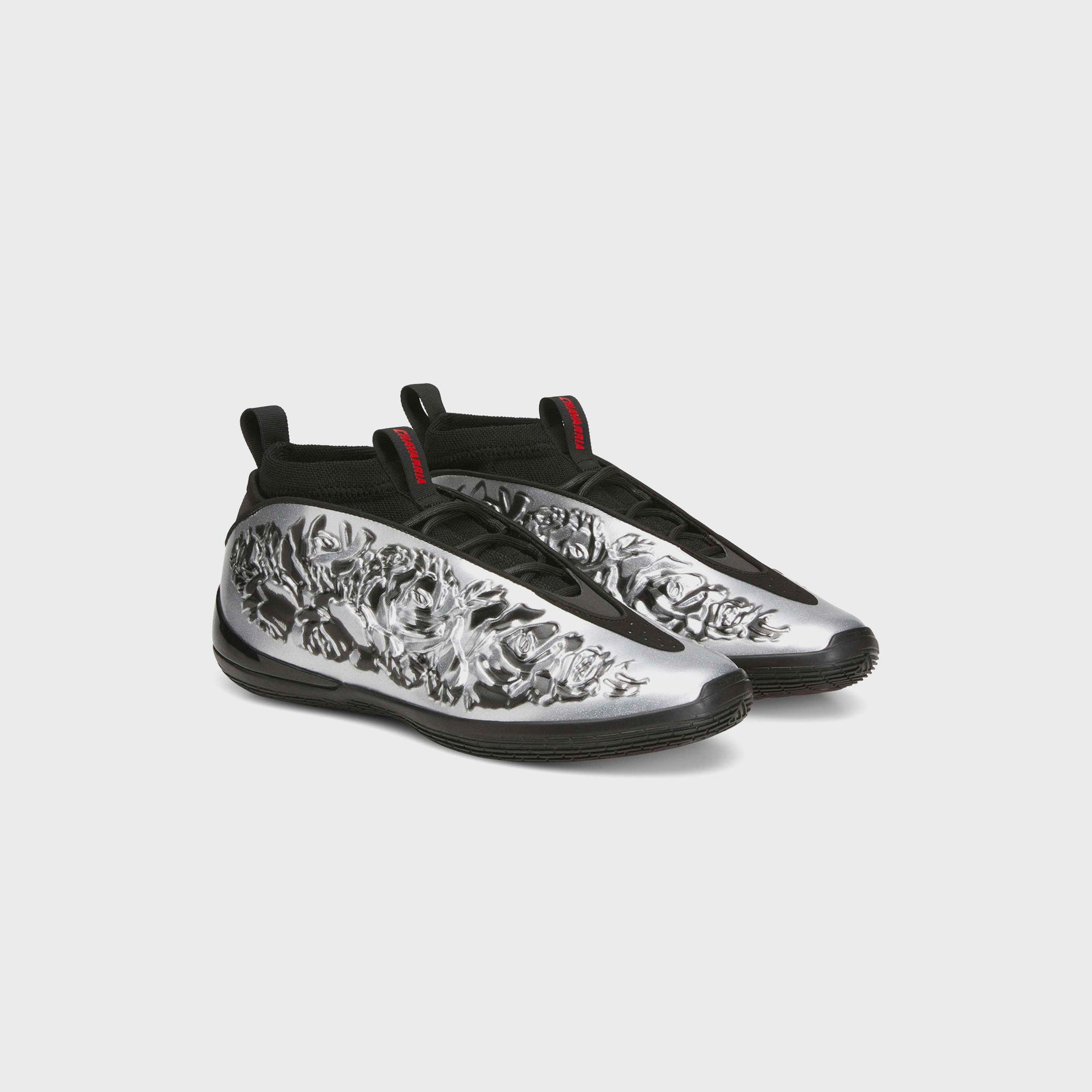 adidas x Willy Chavarria Harden Volume 10 - Silver Metallic / Core Black / Red