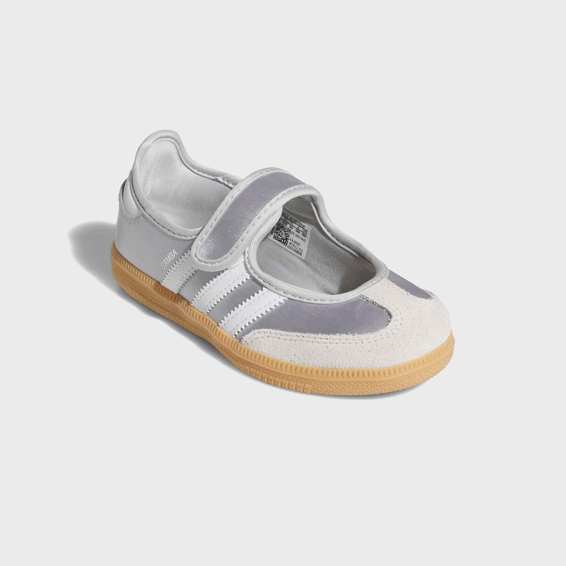 adidas PS Samba Jane - Silver Metallic / Cloud White / Gum