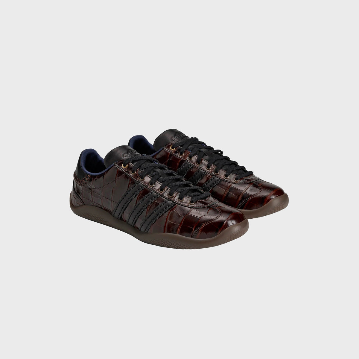 adidas x Wales Bonner Karintha Croc - Dark Brown / Core Black / Gold Metallic