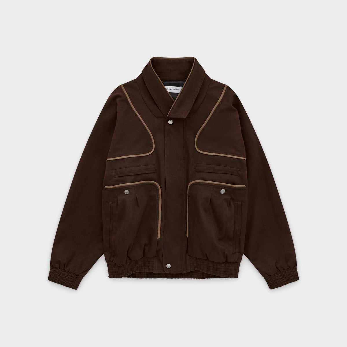 Kiko Kostadinov Harrer Blouson - Wood Brown / Sepia
