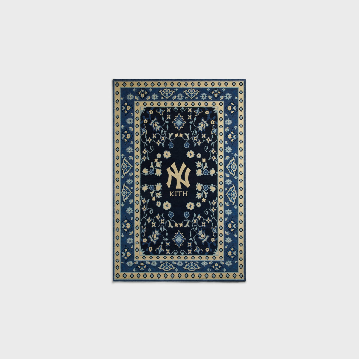 MADE-TO-ORDER | Kith & Kasra Rugs for the New York Yankees 3' x 5' Hand-Knotted Rug - Nocturnal