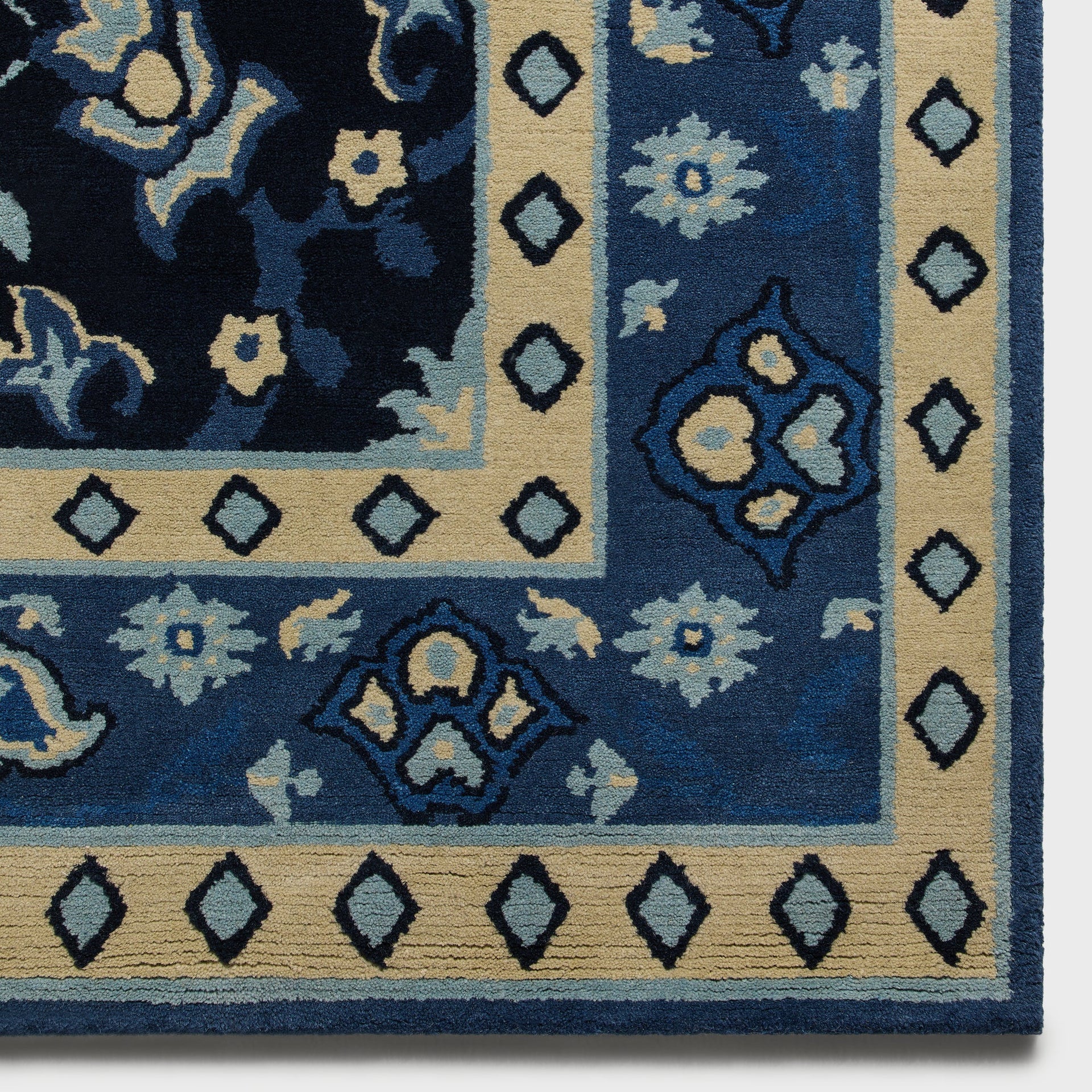 MADE-TO-ORDER | Kith & Kasra Rugs for the New York Yankees 4' x 6' Hand-Knotted Rug - Nocturnal