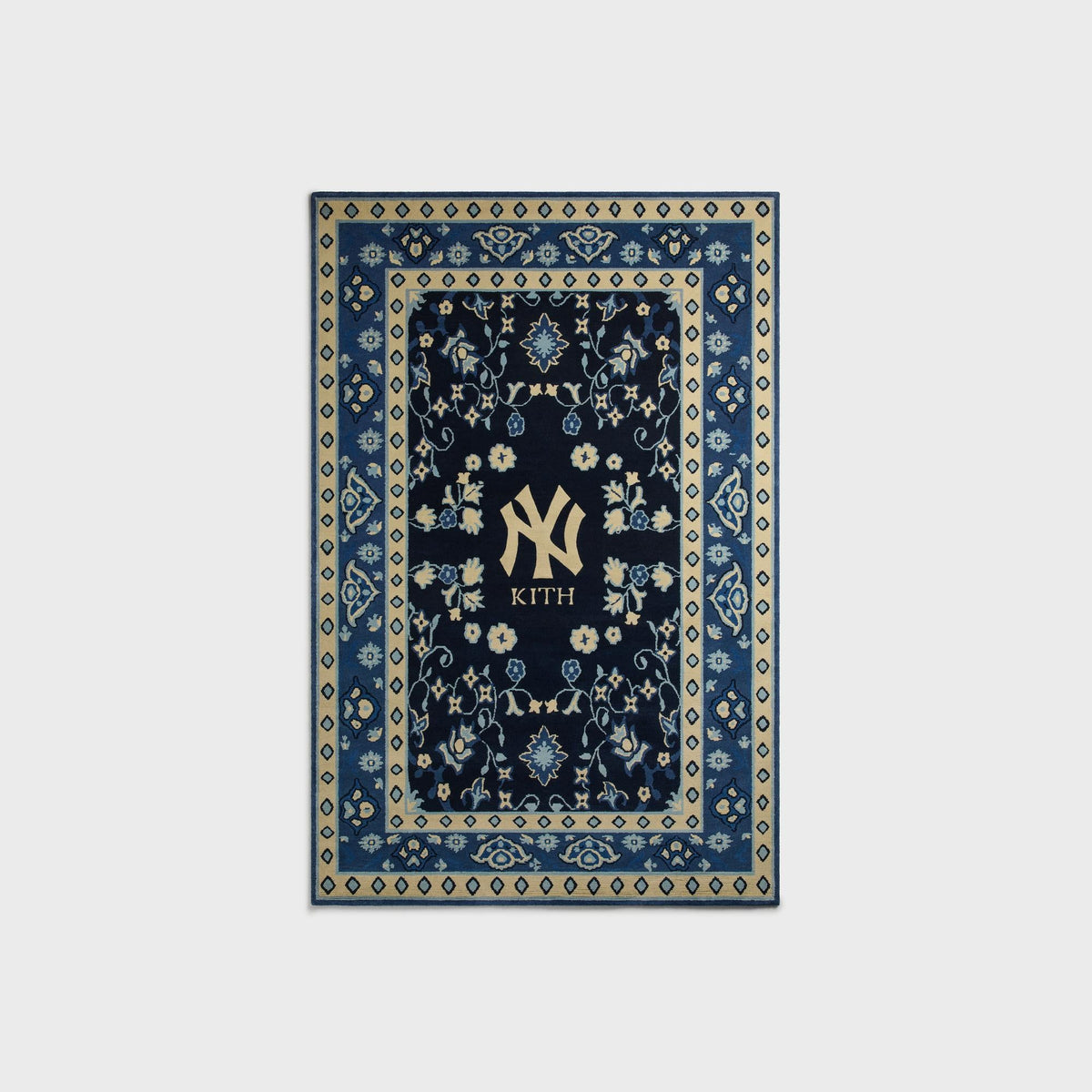MADE-TO-ORDER | Kith & Kasra Rugs for the New York Yankees 4' x 6' Hand-Knotted Rug - Nocturnal