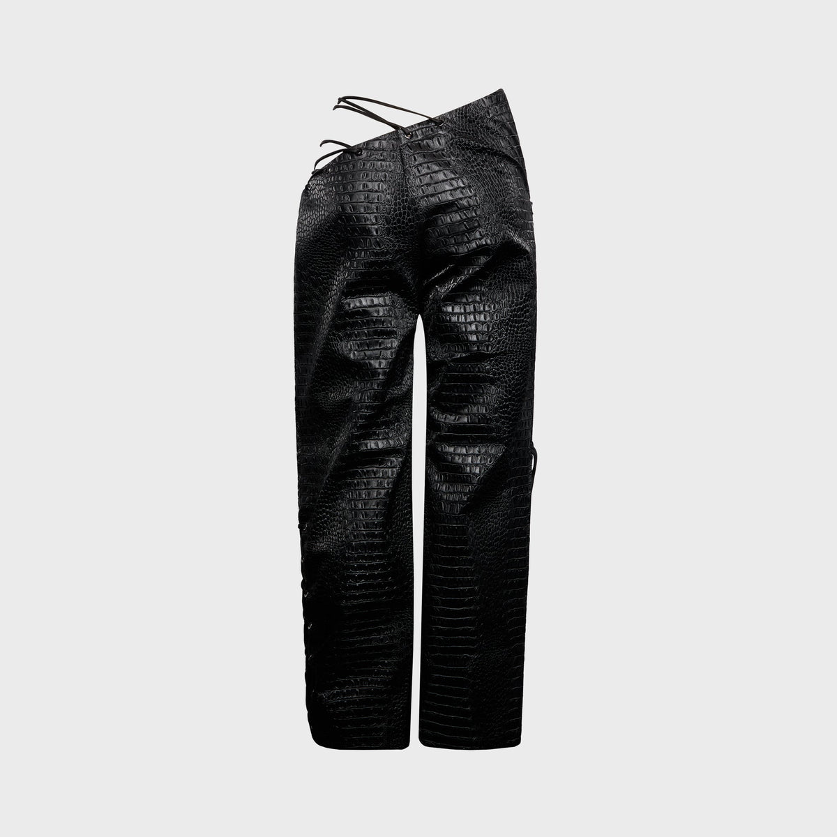 Kim Shui Jee Lace Up Pant - Black