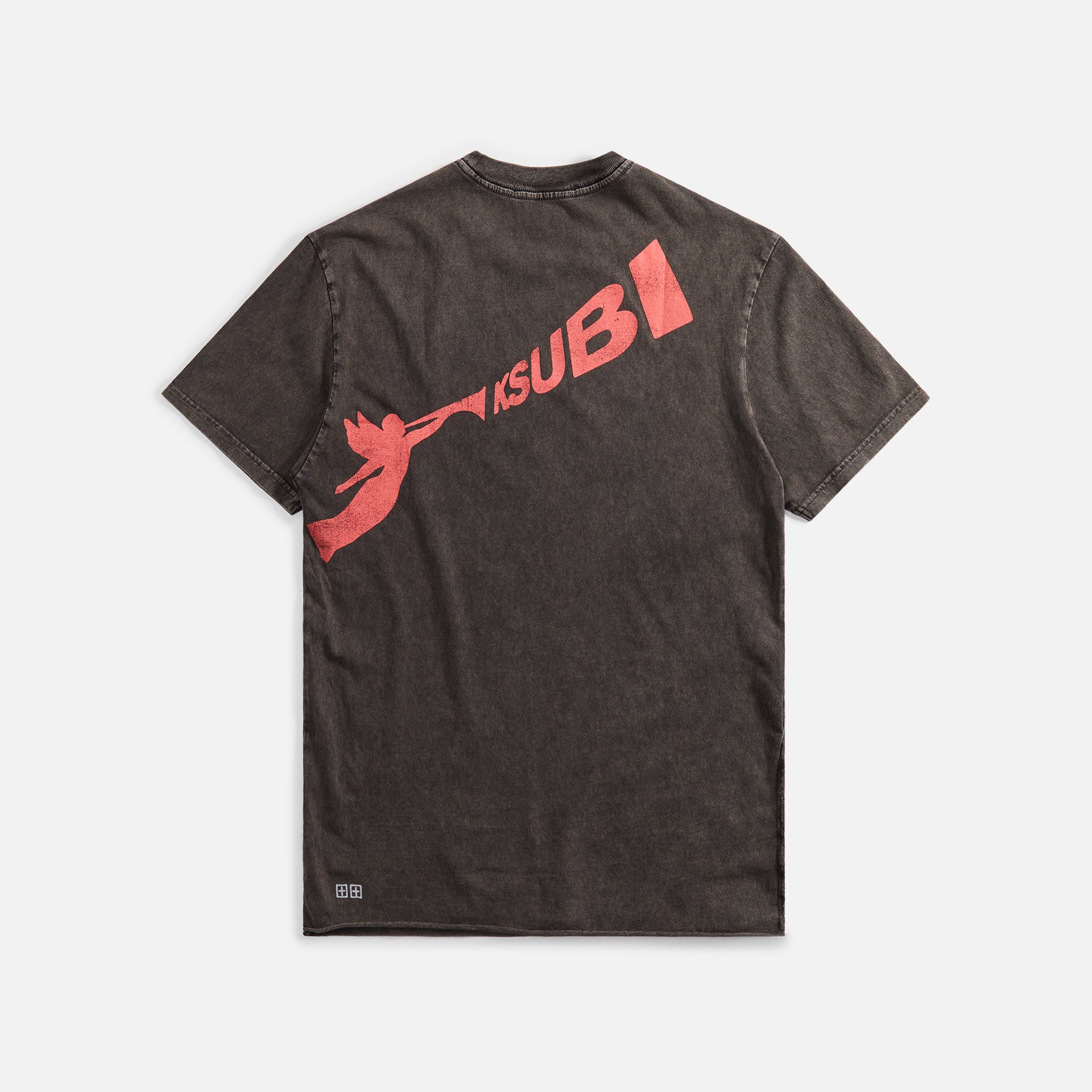 Ksubi Angels Biggie Tee - Faded Black