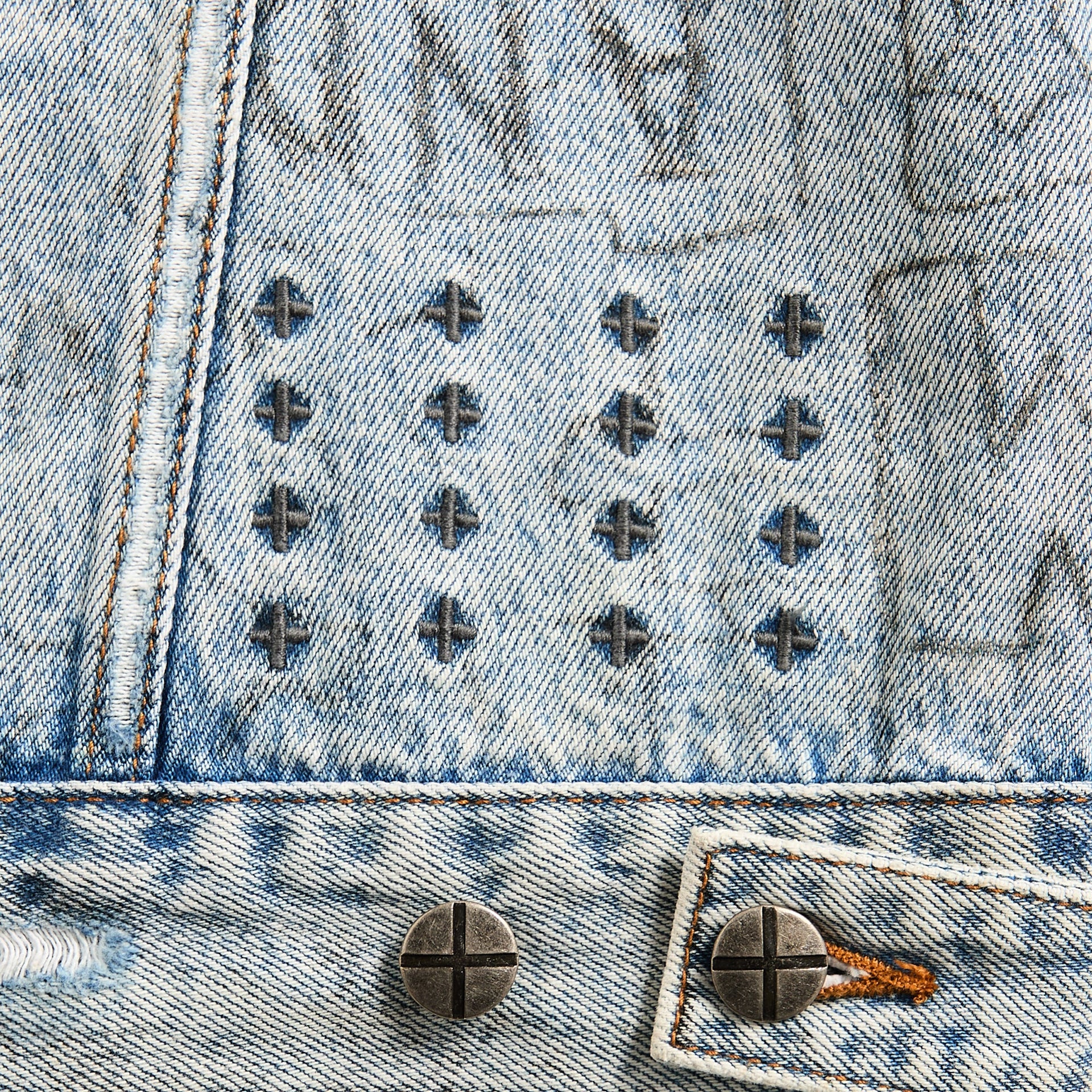 Ksubi Oh G Jacket in Bunker Blue Noize