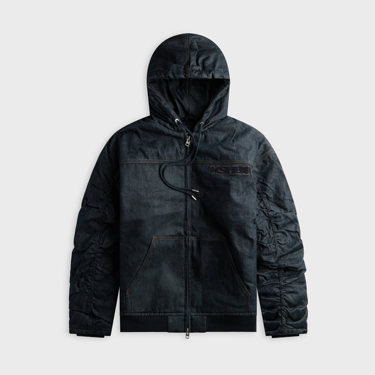 Ksubi Sott Slouchy Bomber Jacket - Denim
