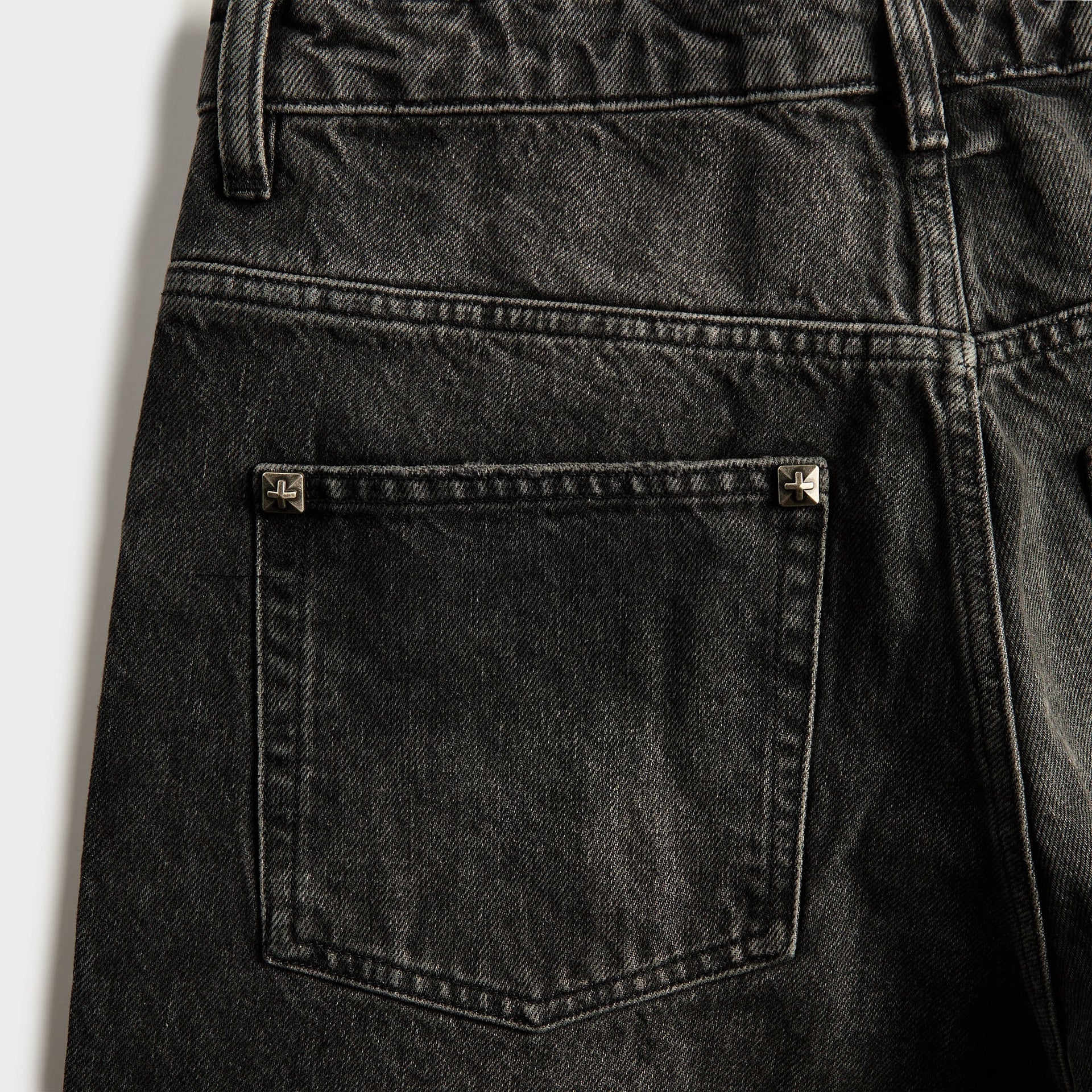 Ksubi Maxx Onyx Stud Jean - Black