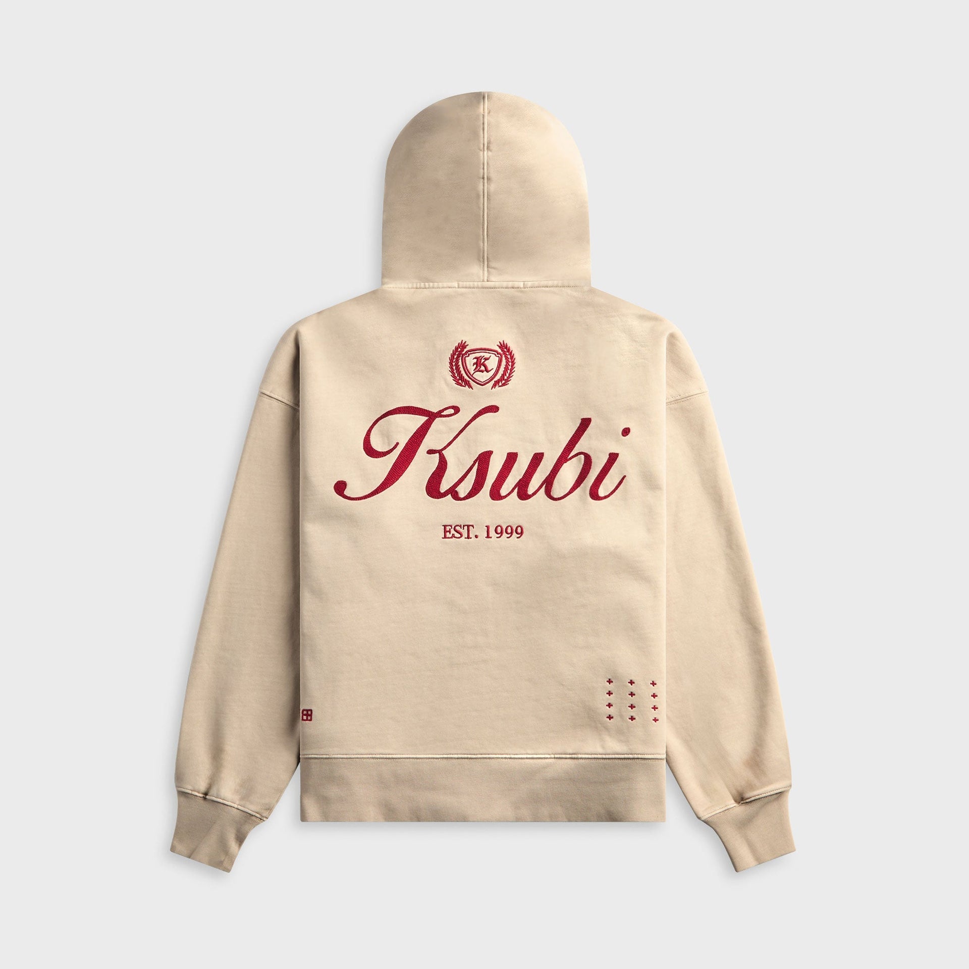 Ksubi Klasse Halen Zip Hoodie Smoke - Grey