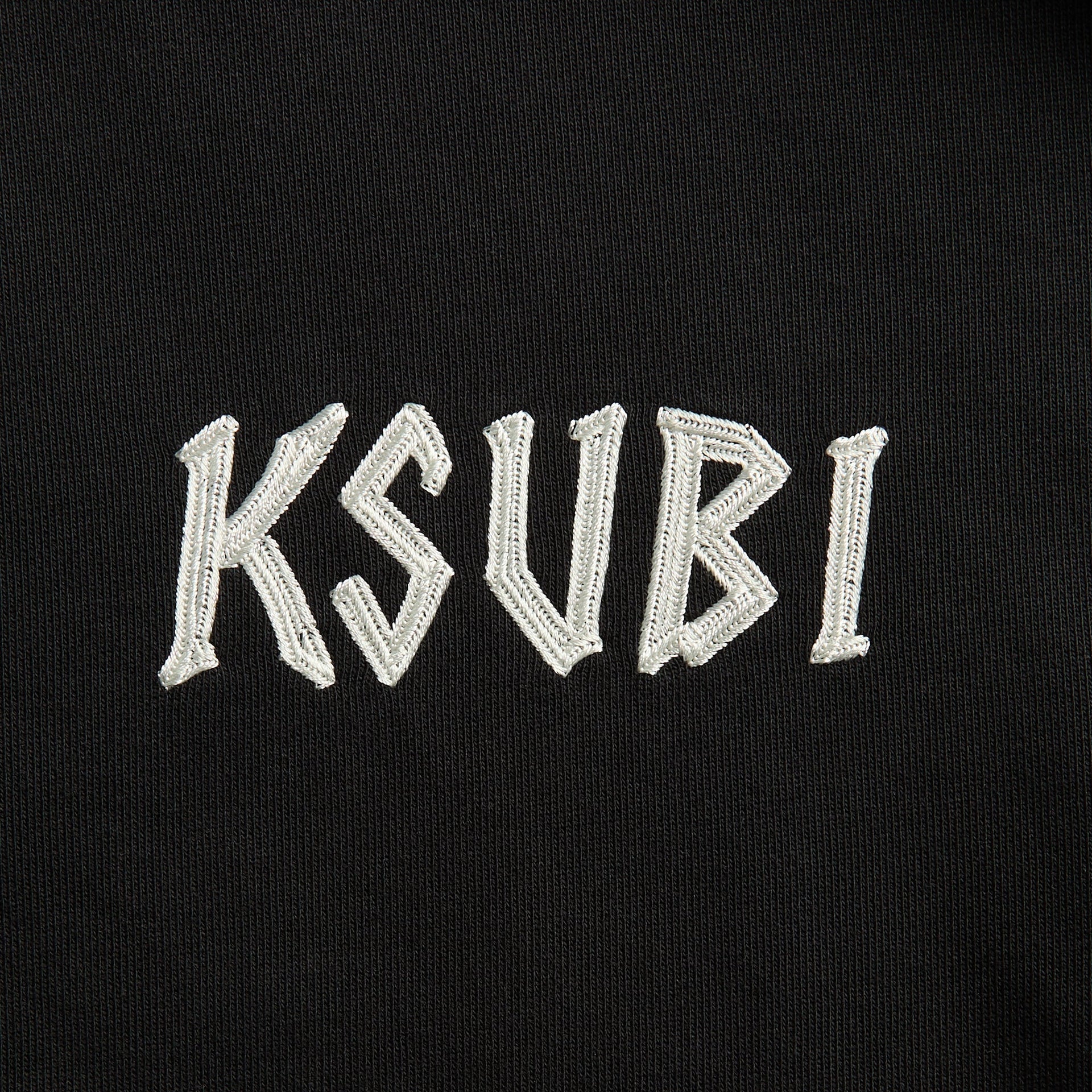 Ksubi Stay Up Ekcess Zip Hoodie - Faded Black