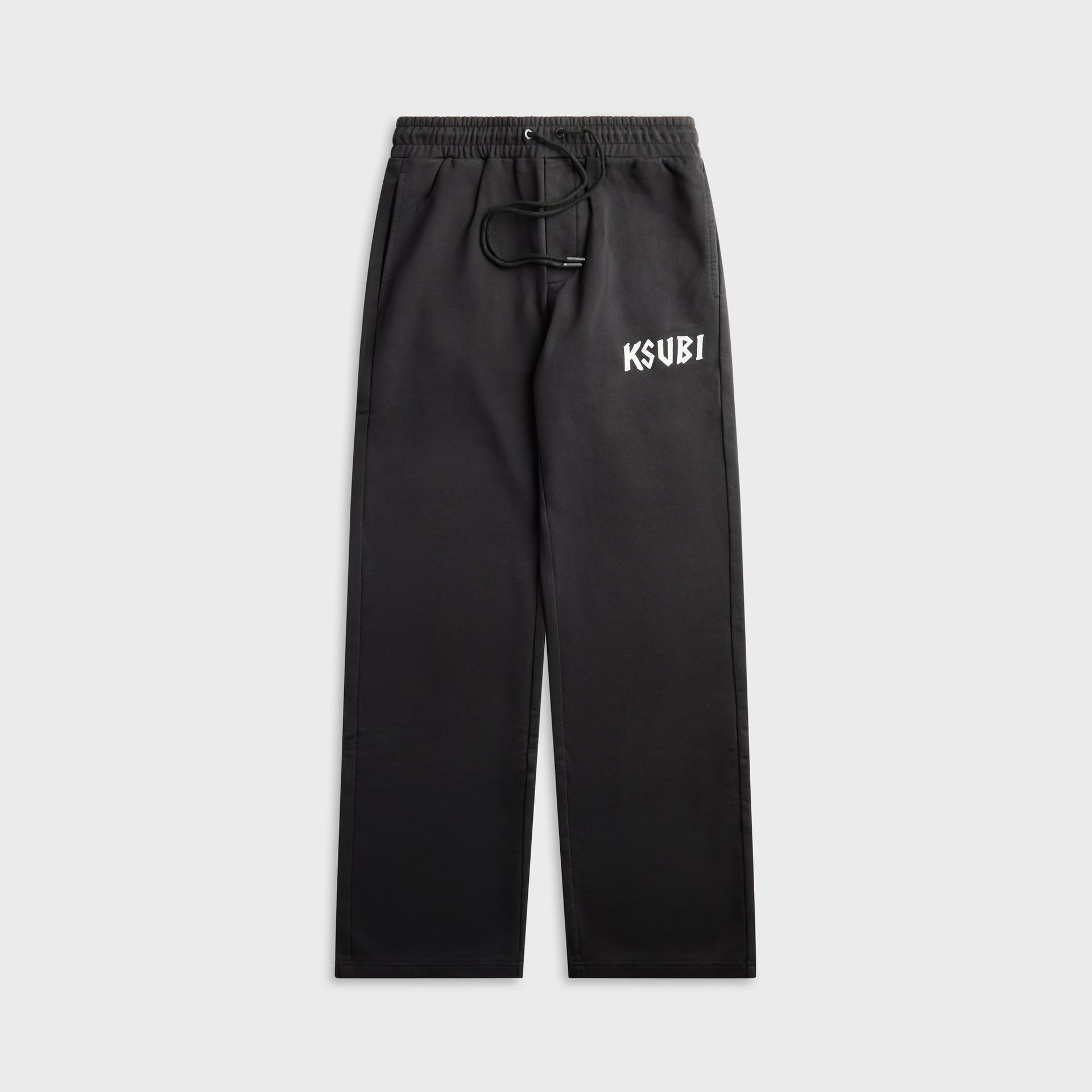 Ksubi Kings Synthesis Trak Pant - Faded Black / Charcoal