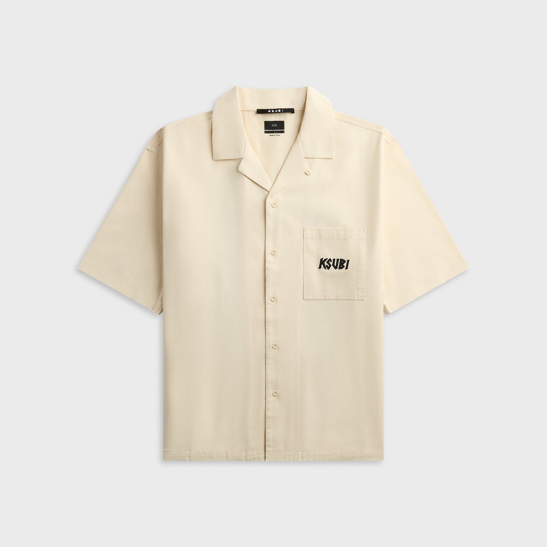 Ksubi 1999 Diner Short Sleeve Shirt - Ecru