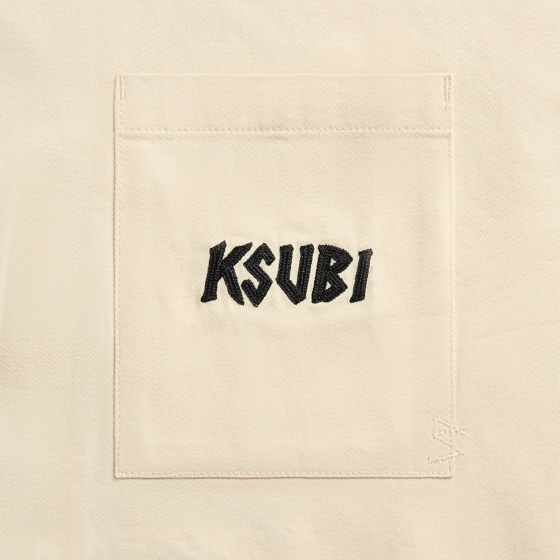 Ksubi 1999 Diner Short Sleeve Shirt - Ecru