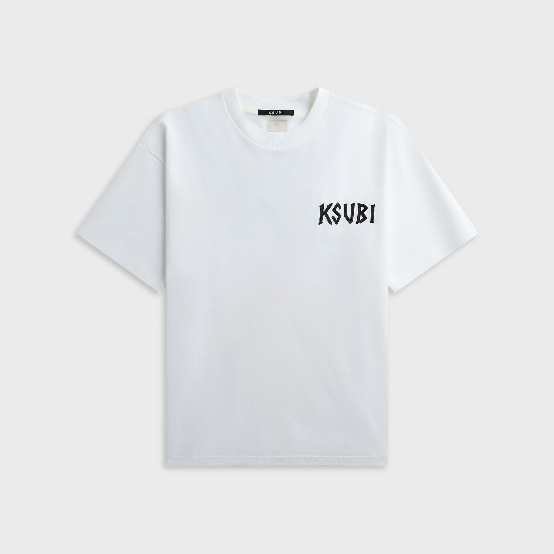 Ksubi Stay Up Ekcess Short Sleeve Tee - Tru White