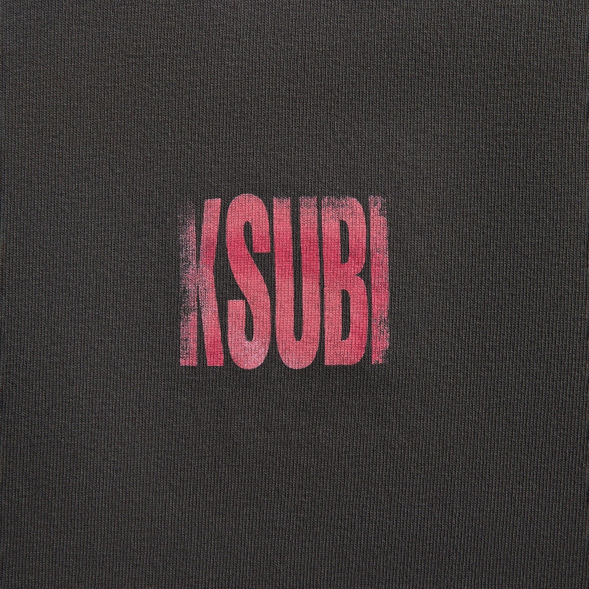 Ksubi Panthera Ekcess Short Sleeve Tee - Faded Black