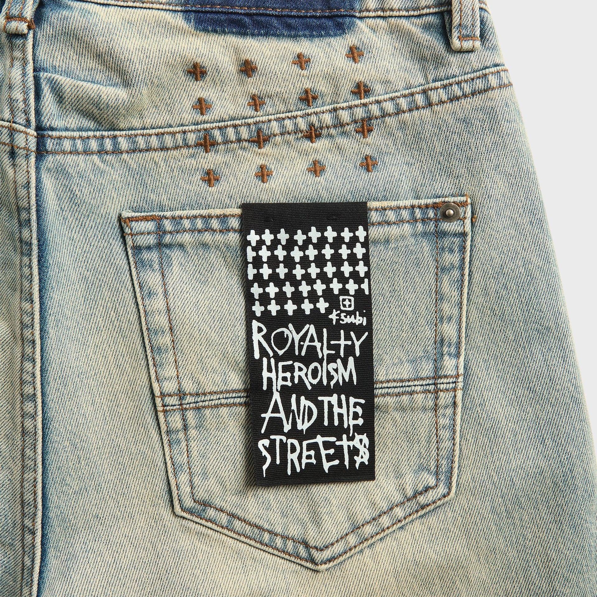Ksubi Toro Seattle Jeans - Blue Repair